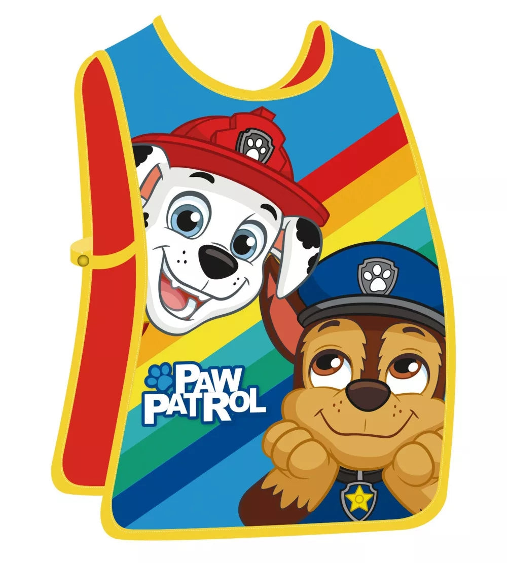 Paw Patrol Malschürze Kinder Malmantel Bunt Malkittel Schule Basteln Kunstunterricht 46cm