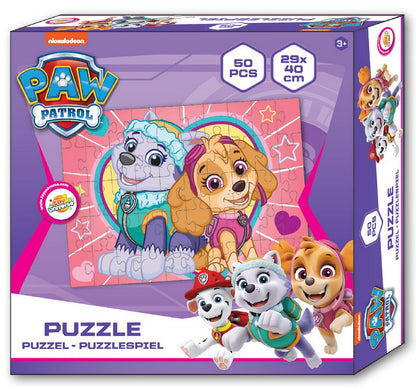 Paw Patrol Love Liebe Skye Everest Kinderpuzzle 50 Teile Kinder ab 3 Jahre