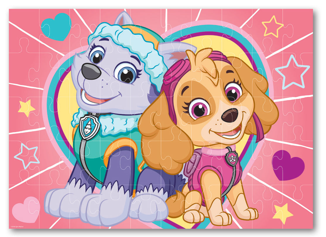 Paw Patrol Love Liebe Skye Everest Kinderpuzzle 50 Teile Kinder ab 3 Jahre