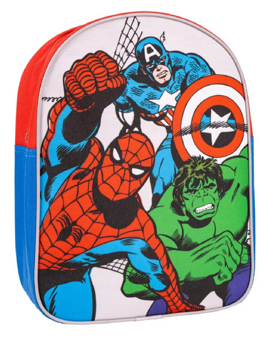 Kinder Rucksack Marvel Avengers Superhelden Kindergarten Tagesmutter Tasche 29cm