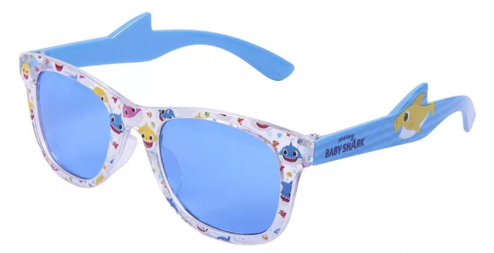 Lau Fashion Baby Shark Kinder Sonnenbrille Motiv Haie Jungen Mädchen 100% UV-Schutz