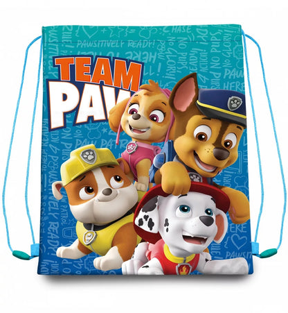 Paw Patrol Gymtasche Turnbeutel Schuhbeutel Frozen Schulter Tasche Schule 40x30cm