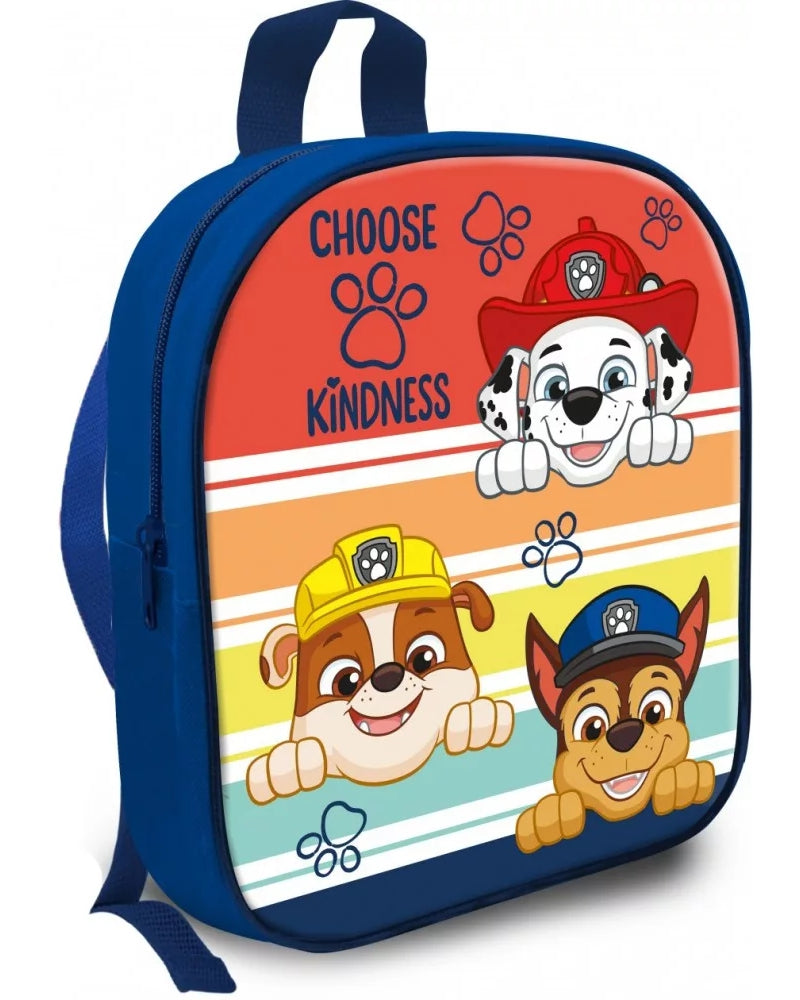 Lau Fashion Kinder Rucksack Paw Patrol Jungen Blau Kindergarten Tagesmutter Tasche 29cm