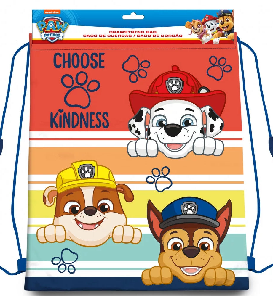 Paw Patrol Gymtasche Turnbeutel Schuhbeutel Frozen Schulter Tasche Schule 40x30cm