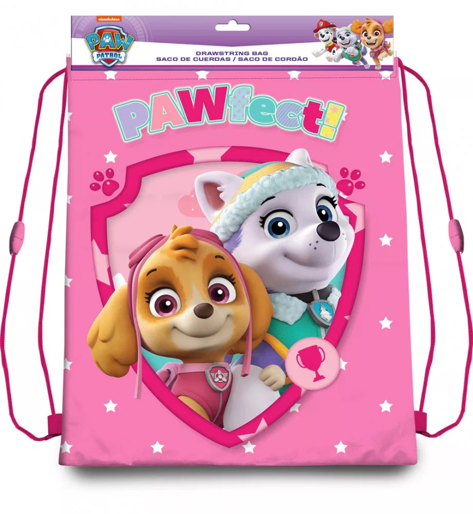 Paw Patrol Gymtasche Turnbeutel Schuhbeutel Frozen Schulter Tasche Schule 40x30cm