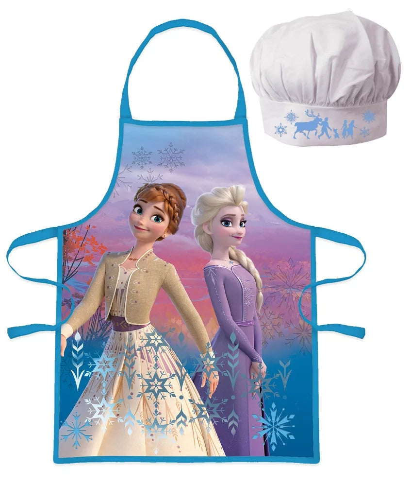 Lau Fashion Prinzessin Frozen Kinder Kochschürze Elsa Anna Kindergarten Schule Backset