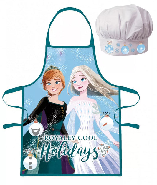 Disney Kochschürze Frozen Prinzessin Elsa Anna Kindergarten Schule Backset
