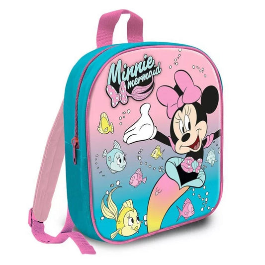 Disney Minnie Maus Rucksack Kindergarten Tagesmutter Kinder Tasche 29cm - EWA30021MN