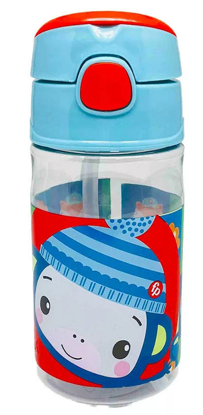 Fisher-Price Trinkflasche Dino Kinder Tiere Frühstück Kleinkind Kindergarten 400ml