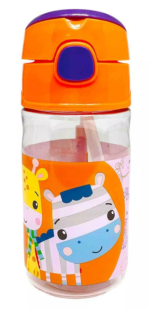 Fisher-Price Trinkflasche Dino Kinder Tiere Frühstück Kleinkind Kindergarten 400ml