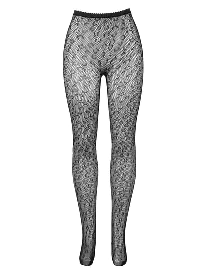 Leoparden Pantyhose Netzstrumpfhose Leo Strapse Strümpfe Fuß Halterlos Nylon S-M-L