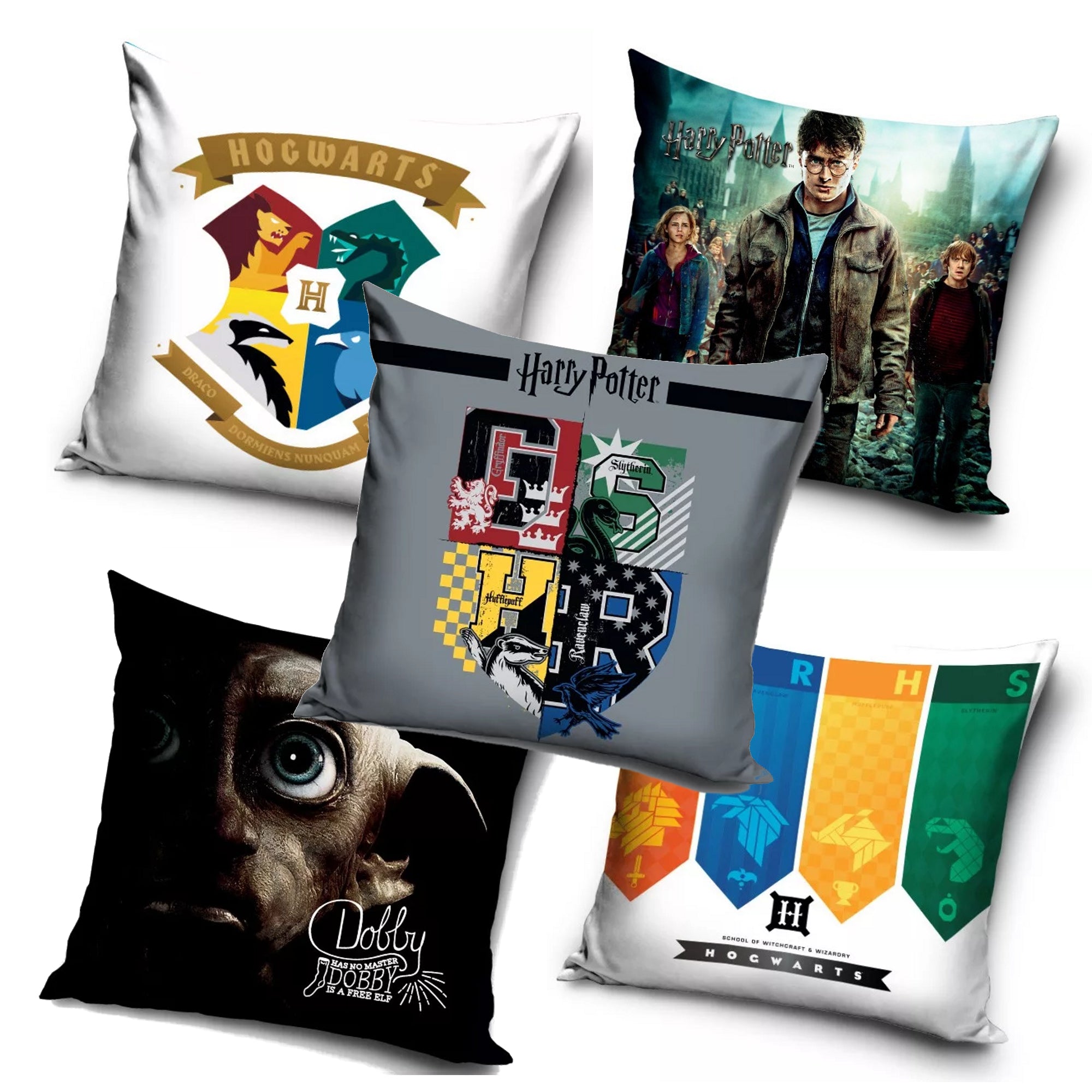 Lau Fashion Harry Potter Bezug Kopfkissen Magie Kissenbezug Jugend Kissenhülle Kinder 40x40cm